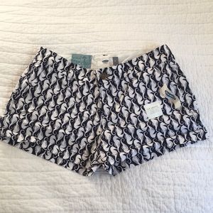 NWT Seahorse Shorts Navy White Sz 2